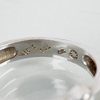 RING, 14k vitguld, vikt ca 3,4 g
