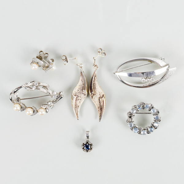 SILVERSMYCKEN, 6 del, silver, 1900-tal