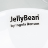 SKÅLAR PÅ FOT, 4 st, glas, Jelly Bean, by Ingela Benson, 2000-tal