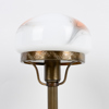 BORDSLAMPA, patinerad mässing, Konsthantverk AB Tyringe, sent 1900-tal