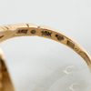 RING, 18k guld, camé, tot vikt ca 5,3 g