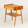 SÄNGBORD, teak, 1950-/60-tal