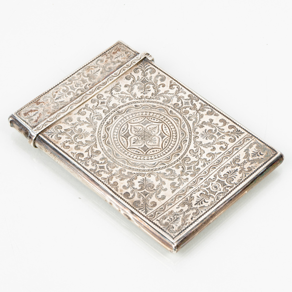 ETUI, silver, RT, London England, 1960-tal, vikt ca 75 g