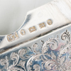 ETUI, silver, RT, London England, 1960-tal, vikt ca 75 g