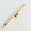 BROSCH, 18k guld, vikt ca 2,7 g