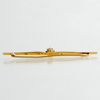 BROSCH, 18k guld, vikt ca 2,7 g