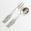 SERVERINGSBESTICK, 2 del, silver, 1900-tal, tot vikt ca 120 g