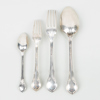 BESTICK, 18 del, silver, G Möllenborg, 1876, tot vikt ca 945 g
