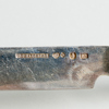 FRUKTKNIVAR, 9 st, silver, CG Hallberg, 1906, tot vikt ca 310 g