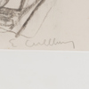 ERLAND CULLBERG (1931-2012), krita på papper, signerad