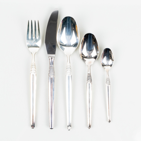 BESTICK, 19 del, nysilver, Frigast, Danmark, 1900-talets andra hälft