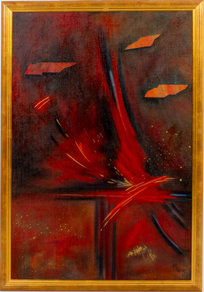 ÅSA NÄSMAN (född 1958), olja på duk, signerad