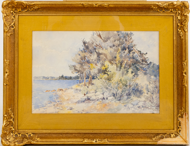 JOHN BERGLIND (född ?), akvarell, signerad och daterad 1926