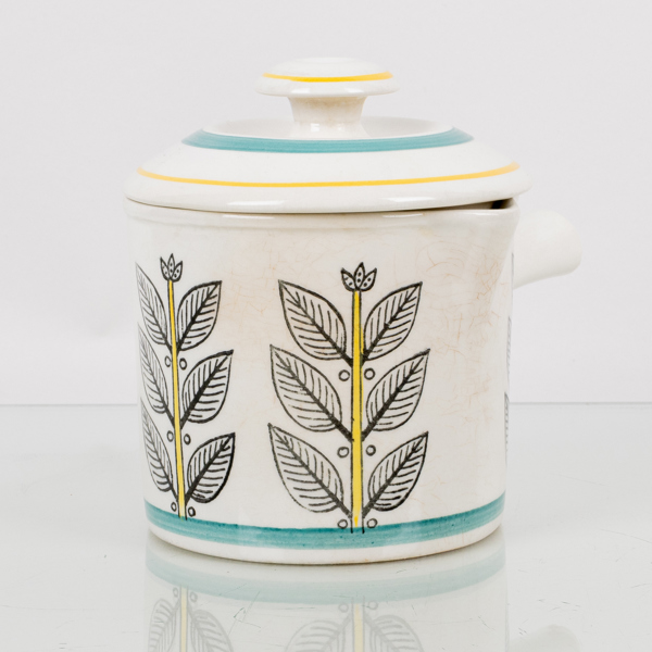 SÅSSNIPA, porslin, "Flora" Upsala Ekeby, 1900-talets mitt