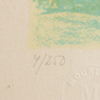 MADELEINE PYK (född 1934), färglitografi, signerad och numrerad 4/250