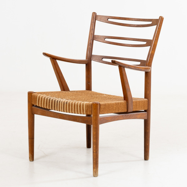 KARMSTOL, teak, 1900-talets mitt