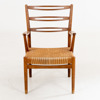 KARMSTOL, teak, 1900-talets mitt