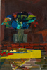 PAUL DAVIAUD (1910-2001), olja på pannå, signerad