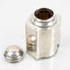 TEBURK, med lock, silver, 1900-talets första hälft, vikt ca 250 g