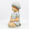 LISA LARSON, figur, stengods, "Sommarklädd", Gustavsberg studio