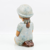 LISA LARSON, figur, stengods, "Sommarklädd", Gustavsberg studio