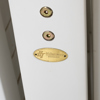 TRÄDGÅRDSBORD, vitlackerat trä, Hillerstorp, 2000-tal