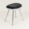 PALL, aluminium, "Low Stool", formgiven av Space Copenhagen, Mater