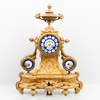 BORDSPENDYL, förgylld brons, 1800-tal
