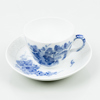 KAFFESERVIS, 29 del, porslin, "Blå Blomst", Royal Copgenhagen