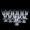VICKE LINDSTRAND, 12 st, snapsglas, "City", Kosta