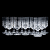 VICKE LINDSTRAND, 12 st, likörglas, "City", Kosta