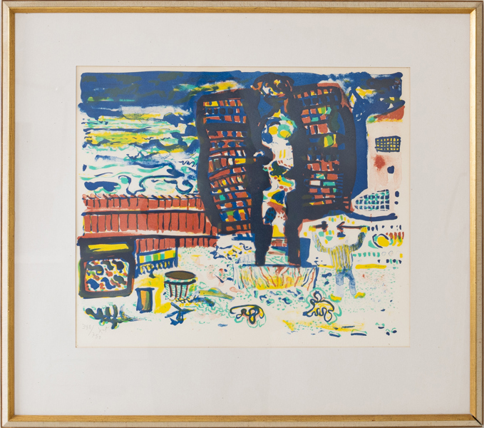 SVEN X:ET ERIXSON (1899-1970), färglitografi, signerad och numrerad 348/750