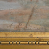 OIDENTIFIERAD KONSTNÄR, olja på duk, 1800-/1900-tal, otydligt signerad