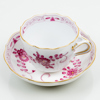 MOCKAKOPPAR MED FAT, 6 st, porslin, Meissen, Tyskland, 1900-talets första hälft