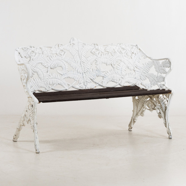 TRÄDGÅRDSSOFFA, aluminium, sannolikt sent 1900-tal