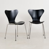 ARNE JACOBSEN, 4 st stolar, "Sjuan", Fritz Hansen, år 2007