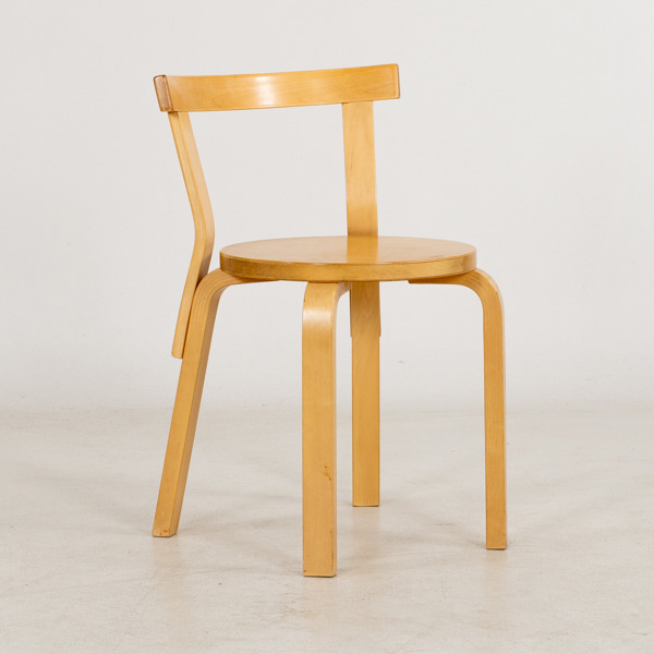 ALVAR AALTO, stol, modell 68, Artek, 1900-talets andra hälft
