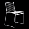 STOL, metall, "Hee Dining", HAY, Danmark, samtida
