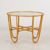 SOFFBORD, rotting och glas, 1900-talets mitt