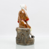 FIGUR OCH VASER, 3 del, keramik, asiatiska, 1900-/2000-tal