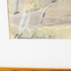 EDMUND BADE (1906-1987), akvarell, signerad och otydligt daterad