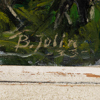 BJÖRN JULIN (1902-1971), olja på pannå, signerad