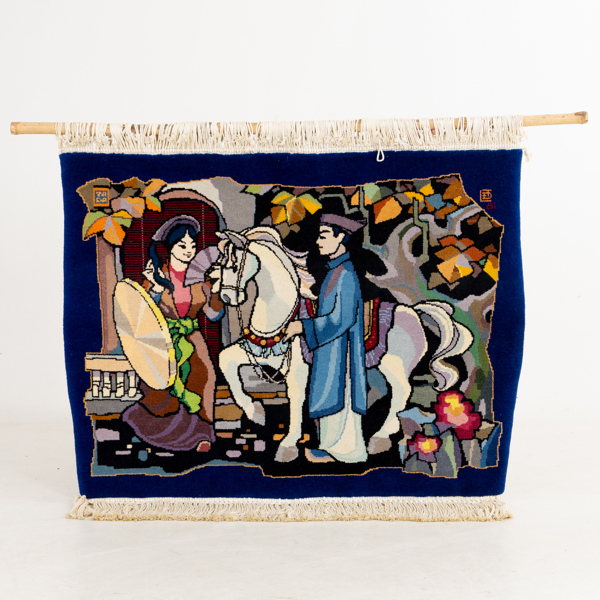 VÄGGBONAD, 1900-tal, signerad