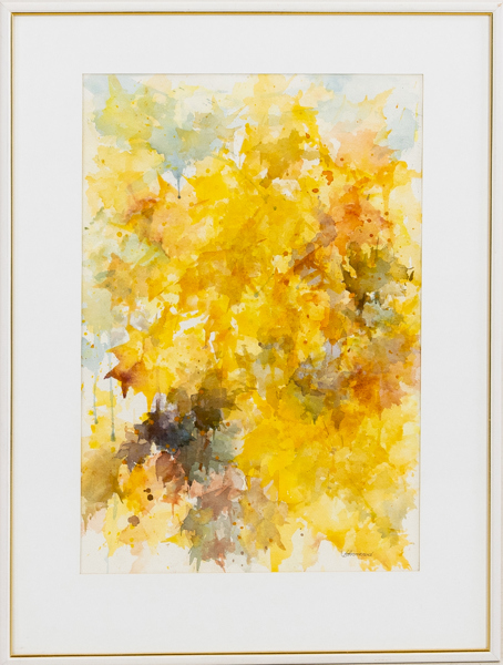 IRENE ANNERUD (född 1942), akvarell, signerad