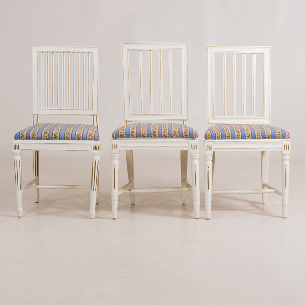 STOLAR, 3 st snarlika, 1800-tal