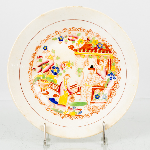 DJUP TALLRIK, porslin, Japan, sannolikt 1900-talets mitt