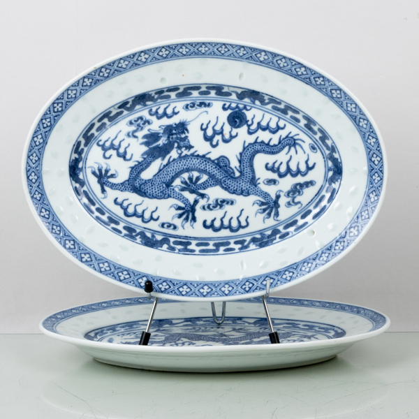 FAT, 1 par, porslin, Kina, 1900-tal