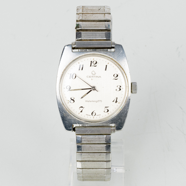 HERRARMBANDSUR, Certina, Waterking 275, stål, 1900-talets andra hälft