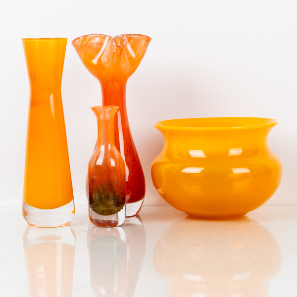 SKÅL OCH VASER, 4 del, glas, bla Åseda, 1900-talets andra hälft