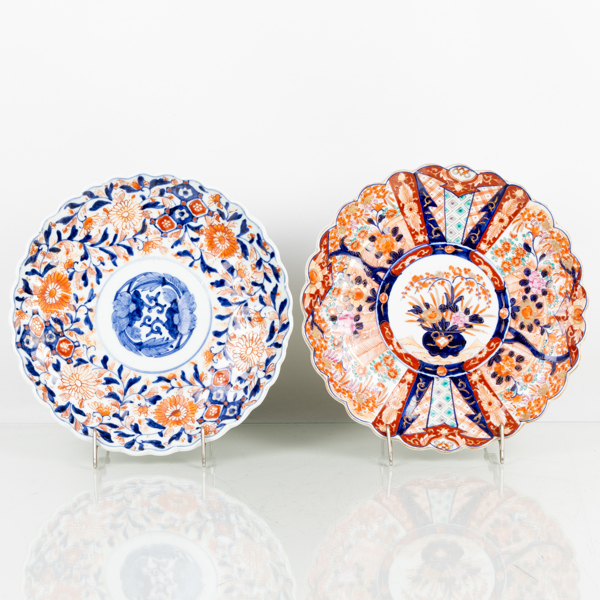 SKÅLFAT, 2 st, porslin, Meiji (1868-1912)